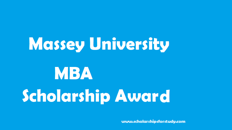 MBA Awards At Massey University In New Zealand