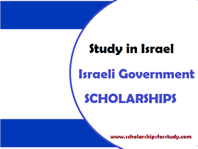 Israeli Government Scholarships
