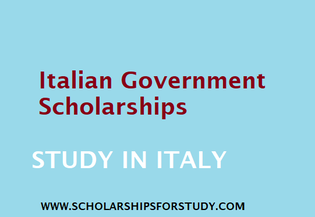 Italy Government Scholarships for International Students